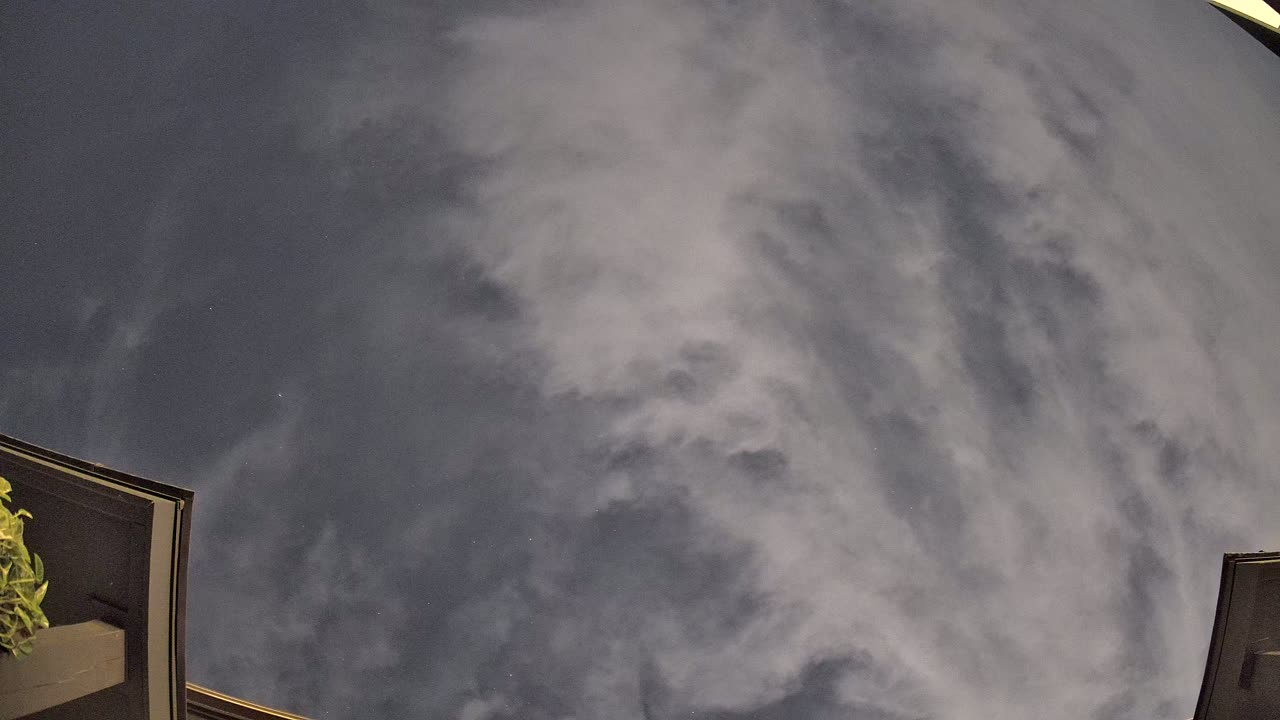 Night-sky still from the Maneuver sighting captured 2026-09-27 08:55 UTC