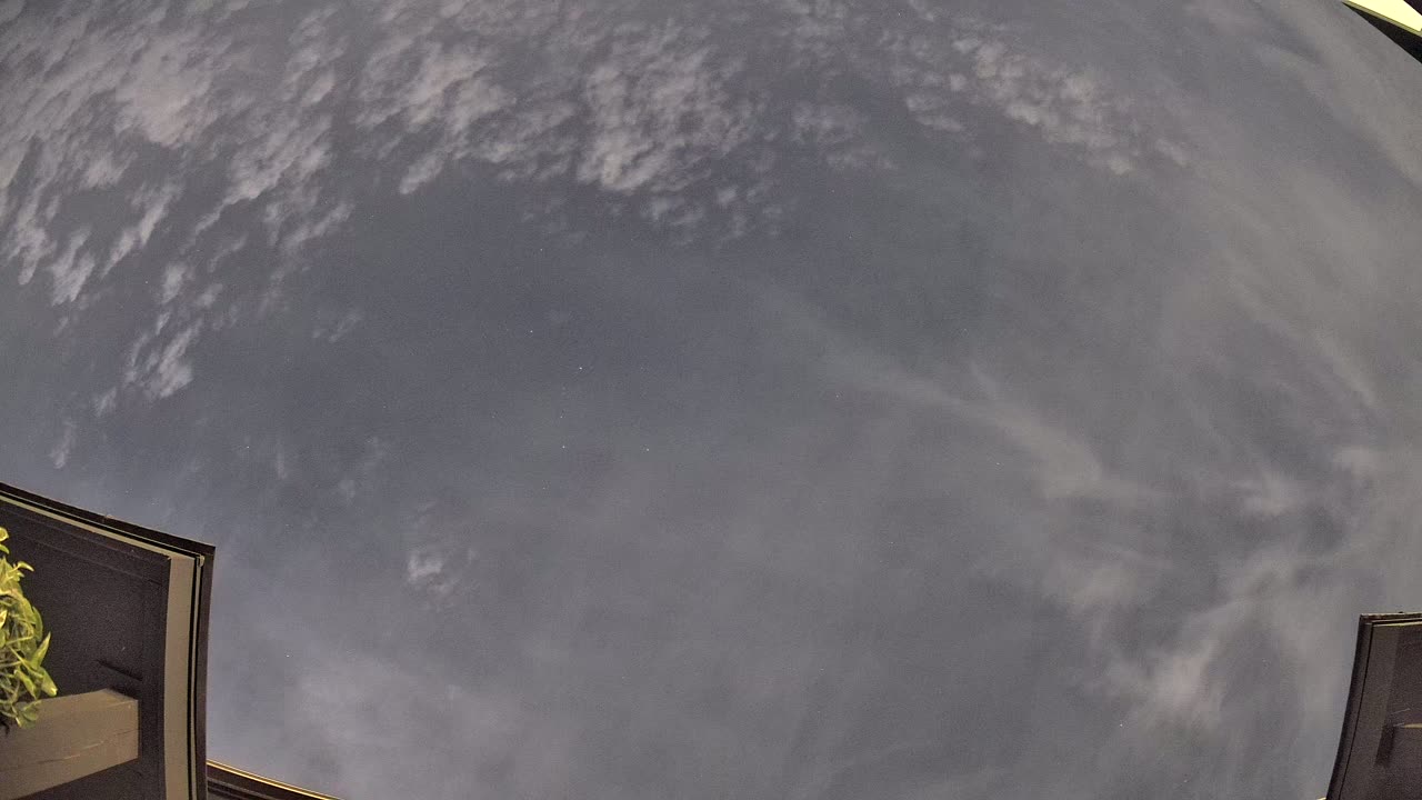 Night-sky still from the Maneuver sighting captured 2026-09-28 05:27 UTC