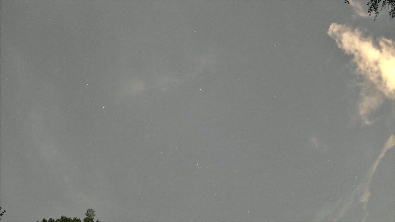 Night-sky still from the Maneuver sighting captured 2026-09-09 08:05 UTC