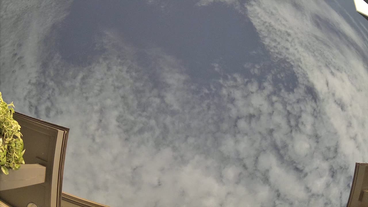 Night-sky still from the Aircraft sighting captured 2026-10-16 10:42 UTC