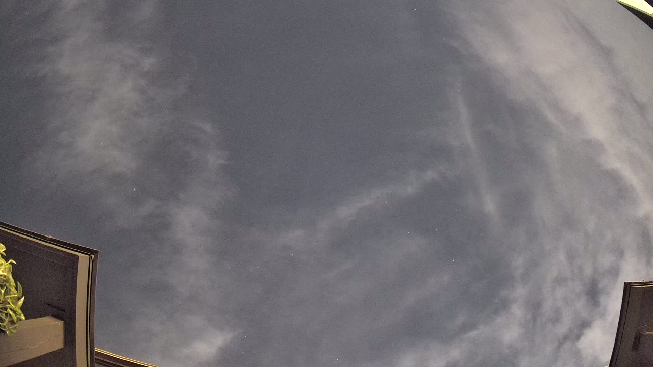 Night-sky still from the Unexplained sighting captured 2026-09-27 08:44 UTC