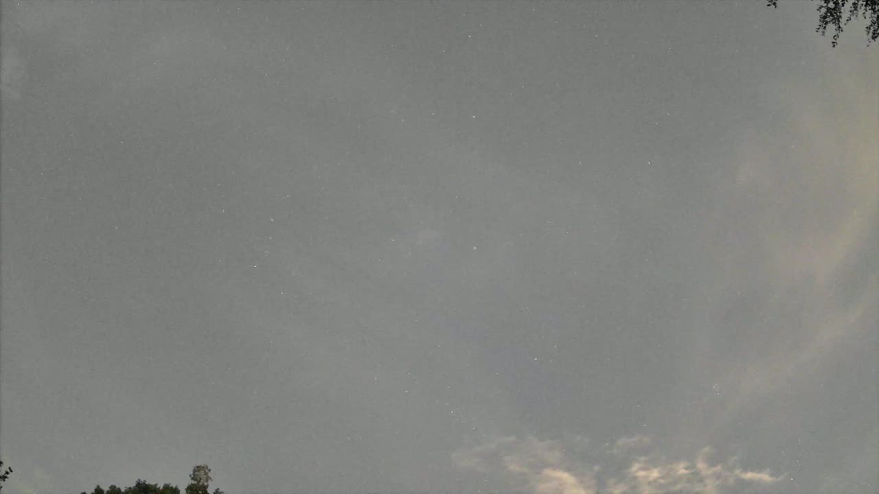 Night-sky still from the Maneuver sighting captured 2026-09-09 07:36 UTC