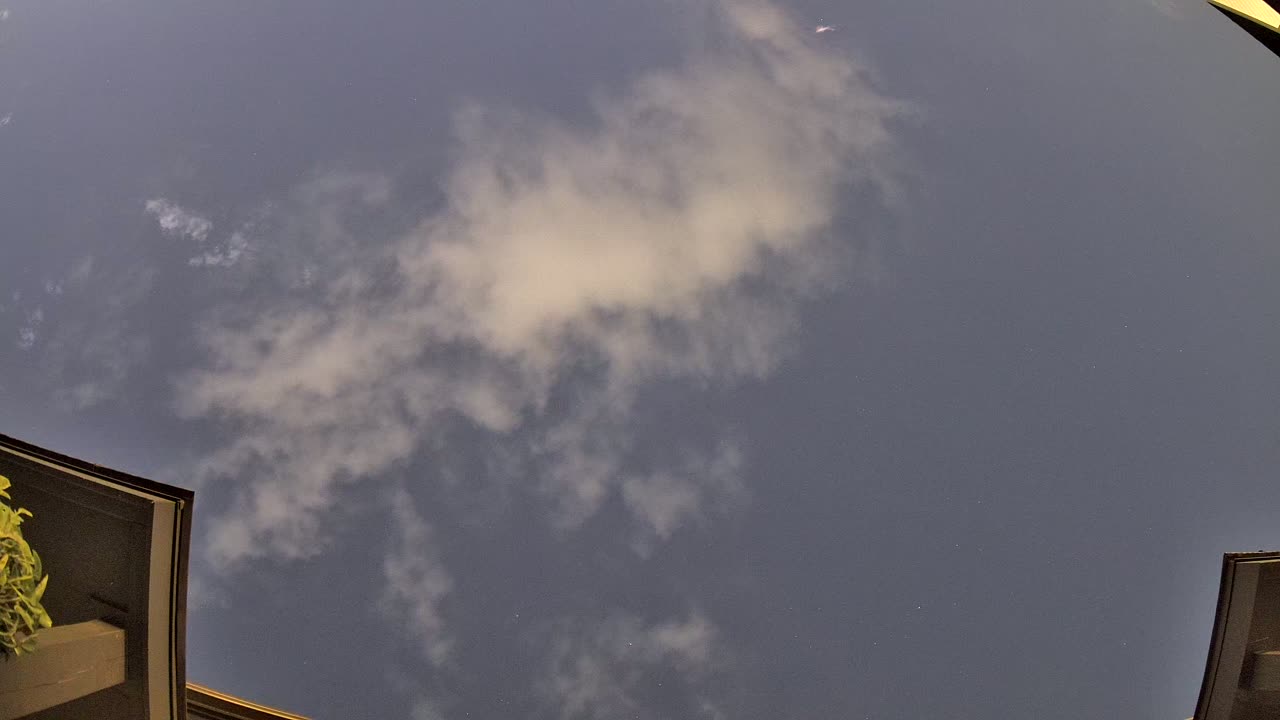 Night-sky still from the Maneuver sighting captured 2026-09-28 11:35 UTC