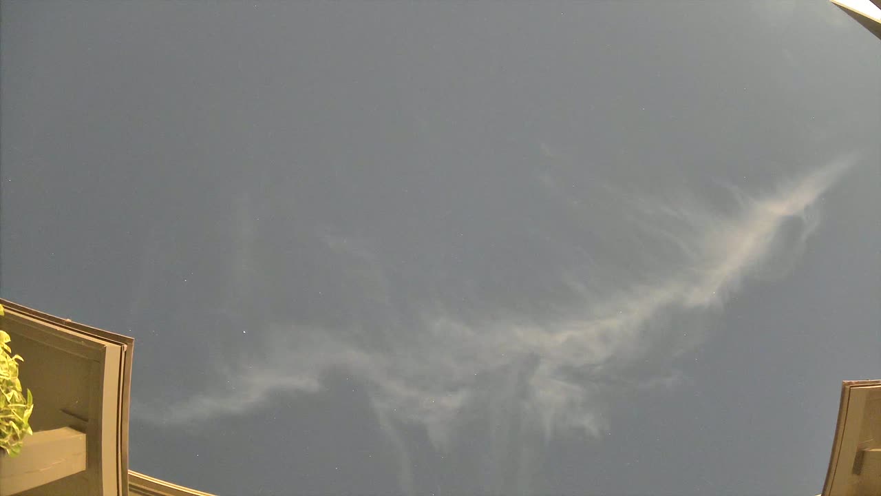 Night-sky still from the Unexplained sighting captured 2026-09-25 09:47 UTC