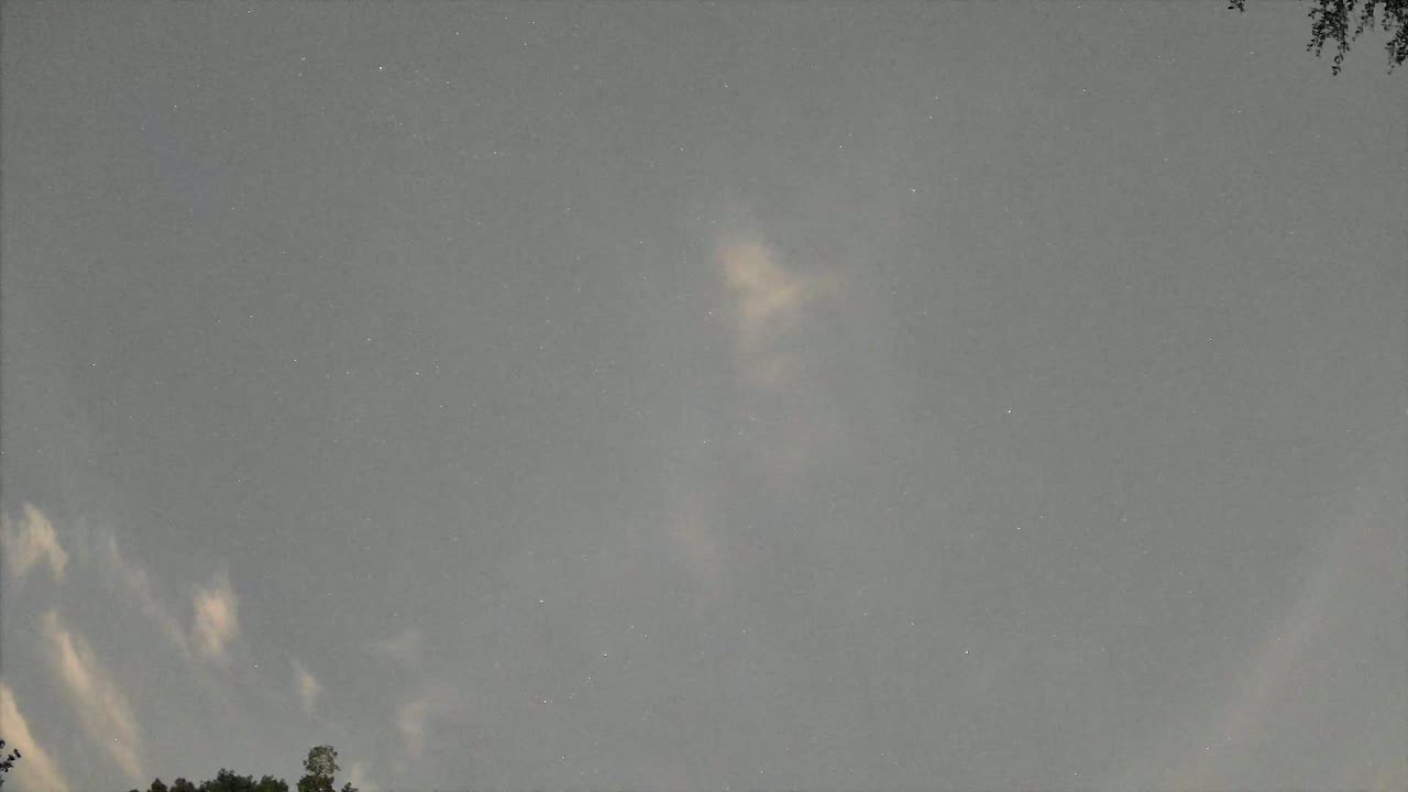 Night-sky still from the Maneuver sighting captured 2026-09-10 05:01 UTC